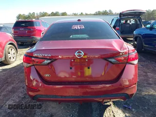 2020 Nissan Sentra SV with VIN 3N1AB8CV2LY276407, listed as a IAAI auction lot 41271038 with 53,563 mi miles. Bid and sale history available at carsss.com. Image 16.