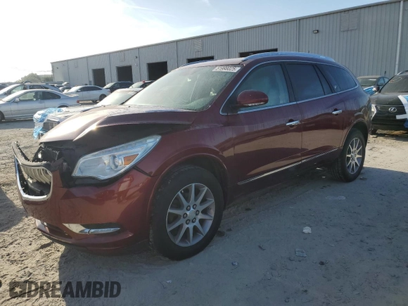 2017 Buick Enclave Leather with VIN 5GAKRBKDXHJ264392, listed as a Copart auction lot 51998025 with 181,689 mi miles and Salvage Title. Bid and sale history available at DreamBid. Image 1.