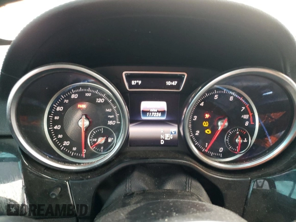 2017 Mercedes-Benz GLS with VIN 4JGDF6EE2HA746281, listed as a Copart auction lot 67272013 with 117,226 mi miles. Bid and sale history available at carsss.com. Image 9.