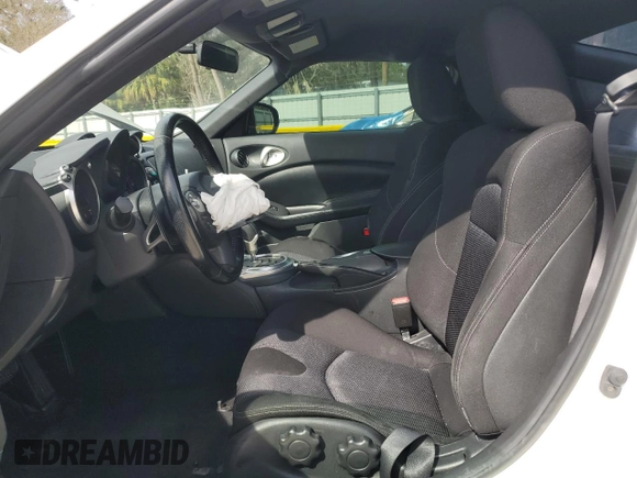 2016 Nissan 370Z z VIN JN1AZ4EH3GM931338, wystawiony jako Copart lot #43291955 z przebiegiem 69 843 mil mil oraz Szkoda całkowita • Salvage title. Historia ofert i sprzedaży dostępna na DreamBid. Obrazek 7.
