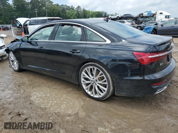 2019 Audi A6 Prestige with VIN WAUM2AF2XKN017031, listed as a Copart auction lot 58634515 with Not provided miles and Salvage title. Bid and sale history available at DreamBid. Image 2.