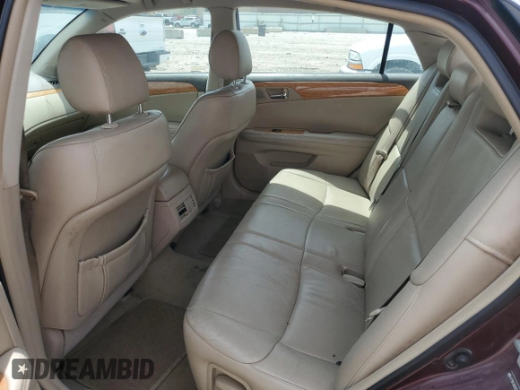 2006 Toyota Avalon XL z VIN 4T1BK36B46U104789, wystawiony jako Copart lot #56001885 z przebiegiem 427 702 mil mil oraz Szkoda całkowita • Salvage title. Historia ofert i sprzedaży dostępna na DreamBid. Obrazek 10.