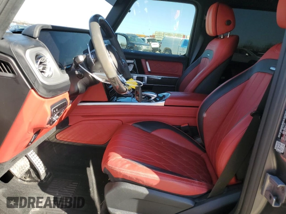 2021 Mercedes-Benz G AMG G 63 with VIN W1NYC7HJ8MX418781, listed as a Copart auction lot 50465945 with Not Provided miles and Salvage Title. Bid and sale history available at carsss.com. Image 7.