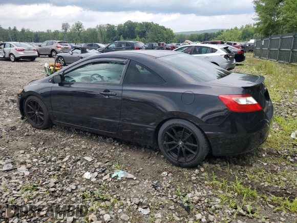 2008 Honda Civic Cpe LX with VIN 2HGFG11608H580924, listed as a Copart auction lot 64258734 with 196,522 mi miles and Salvage Title. Bid and sale history available at carsss.com. Image 2.