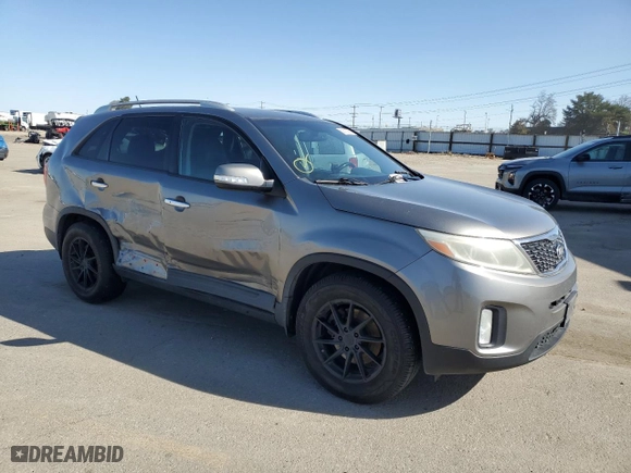 2014 Kia Sorento LX with VIN 5XYKT4A6XEG448726, listed as a Copart auction lot 50513085 with 242,448 mi miles and Salvage Title. Bid and sale history available at carsss.com. Image 4.
