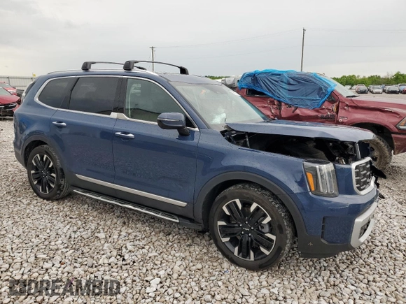 2024 Kia Telluride SX Prestige с VIN 5XYP5DGC1RG444194, выставлен на аукционе Copart как лот 56537315 с пробегом 35 302 миль миль и Списание • Salvage title. История ставок и продаж доступна на DreamBid. Изображение 4.