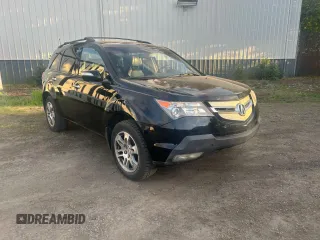 2008 Acura MDX with VIN 2HNYD28228H507332, listed as a Copart auction lot 54994765 with 221,948 mi miles and Salvage Title. Bid and sale history available at carsss.com. Image 1.