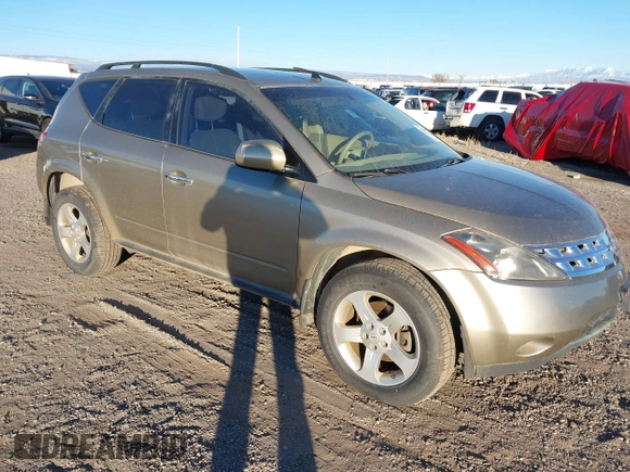 2005 Nissan Murano SL z VIN JN8AZ08W05W441073, wystawiony jako IAAI lot #41344637 z przebiegiem 195 597 mil mil oraz . Historia ofert i sprzedaży dostępna na DreamBid. Obrazek 1.