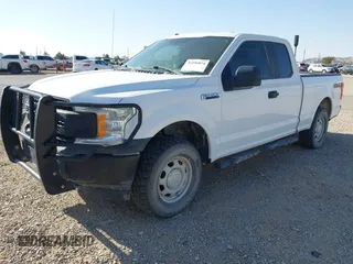 2018 Ford F-150 XL with VIN 1FTFX1E55JKC56558, listed as a IAAI auction lot 42256824 with 98,484 mi miles and . Bid and sale history available at DreamBid. Image 2.