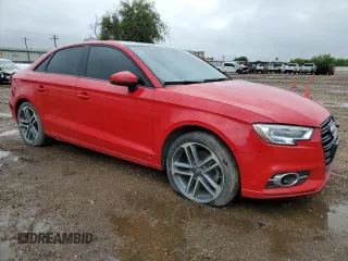 2020 Audi A3 Sedan Premium with VIN WAUAUGFF3LA061335, listed as a Copart auction lot 60029224 with 55,024 mi miles and Salvage Title. Bid and sale history available at carsss.com. Image 4.