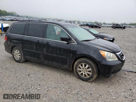 2010 Honda Odyssey EX-L with VIN 5FNRL3H69AB020372, listed as a Copart auction lot 52145125 with 224,098 mi miles and Clean Title. Bid and sale history available at carsss.com. Image 4.