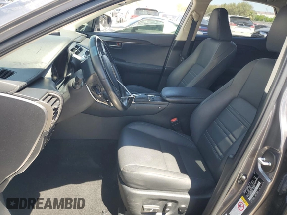 2019 Lexus NX 300 with VIN JTJBARBZXK2194319, listed as a Copart auction lot 57480415 with 91,407 mi miles and Salvage title. Bid and sale history available at DreamBid. Image 7.