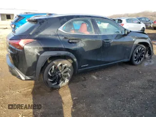 2021 Lexus UX 250h F Sport z VIN JTHR9JBH7M2041966, wystawiony jako Copart lot #49677335 z przebiegiem 27 880 mil mil oraz Szkoda całkowita • Salvage title. Historia ofert i sprzedaży dostępna na DreamBid. Obrazek 3.