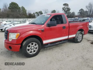2009 Ford F-150 XL with VIN 1FTRF12W29KA68668, listed as a Copart auction lot 45887555 with 98,852 mi miles and Clean Title. Bid and sale history available at carsss.com. Image 1.