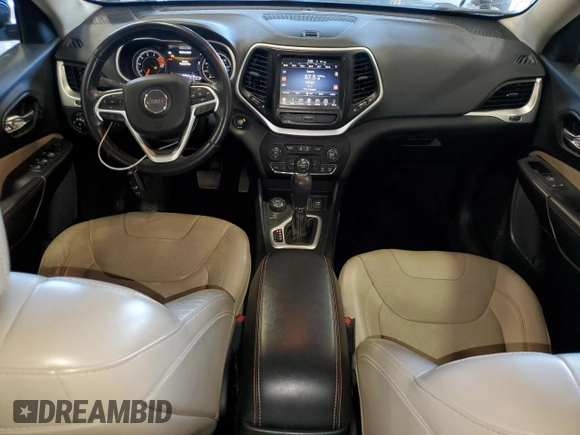 2016 Jeep Cherokee Limited with VIN 1C4PJMDS7GW142139, listed as a Copart auction lot 54915035 with 85,036 mi miles and Salvage Title. Bid and sale history available at DreamBid. Image 8.