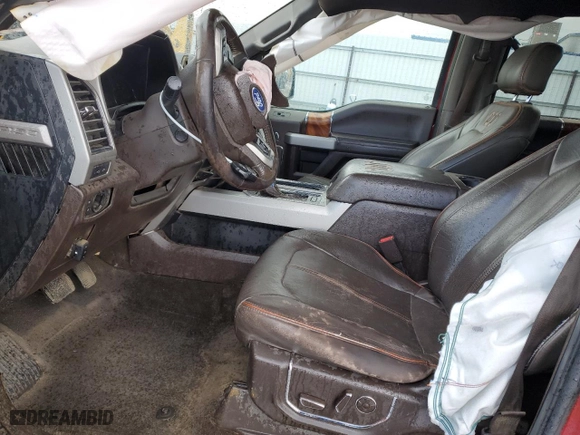 2017 Ford F-150 XL with VIN 1FTEW1EG0HFC03608, listed as a Copart auction lot 48894855 with 184,689 mi miles and Salvage Title. Bid and sale history available at carsss.com. Image 7.