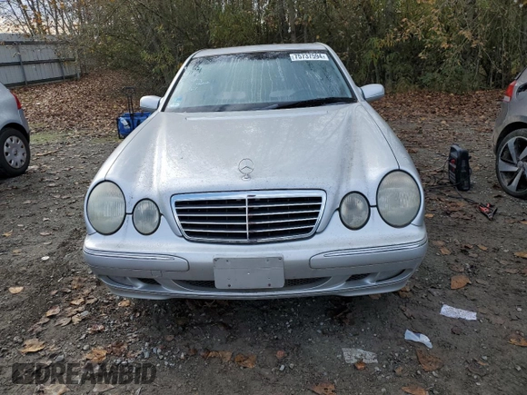 2000 Mercedes-Benz E-Class AWD with VIN WDBJF82J7YX030072, listed as a Copart auction lot 75737594 with 0 mi miles and Clean Title. Bid and sale history available at carsss.com. Image 5.