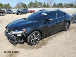 2023 Nissan Maxima SV z VIN 1N4AA6CV9PC509014, wystawiony jako Copart lot #52940495 z przebiegiem 38 196 mil mil oraz Czysty tytuł • Clean title. Historia ofert i sprzedaży dostępna na DreamBid. Obrazek 1.