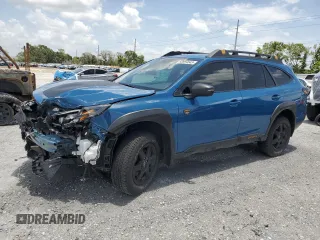 2025 Subaru Outback Wilderness with VIN 4S4BTGSD2S3106293, listed as a Copart auction lot 60894545 with Not provided miles and Non repairable. Bid and sale history available at DreamBid. Image 1.
