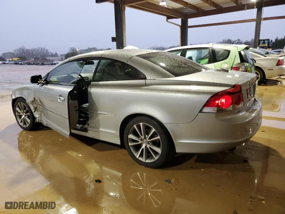 2010 Volvo C70 with VIN YV1672MC1AJ090433, listed as a Copart auction lot 44700745 with 178,132 mi miles and Salvage Title. Bid and sale history available at carsss.com. Image 2.