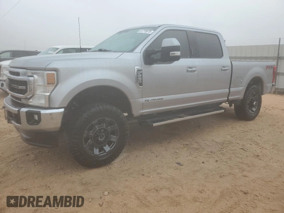 2022 Ford F-250 XL with VIN 1FT7W2BT7NED40420, listed as a Copart auction lot 51773075 with 85,566 mi miles and Salvage title. Bid and sale history available at DreamBid. Image 1.