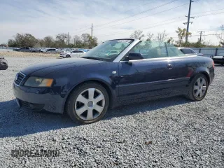 2004 Audi A4 1.8T with VIN WAUAC48H14K007141, listed as a Copart auction lot 89247185 with 122,255 mi miles and Salvage Title. Bid and sale history available at carsss.com. Image 1.