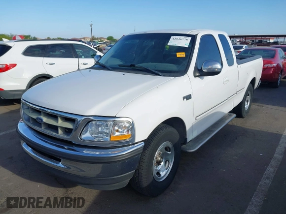 1998 Ford F-150 with VIN 1FTZX1720WKB74924, listed as a IAAI auction lot 42046778 with 240,725 mi miles and . Bid and sale history available at DreamBid. Image 2.