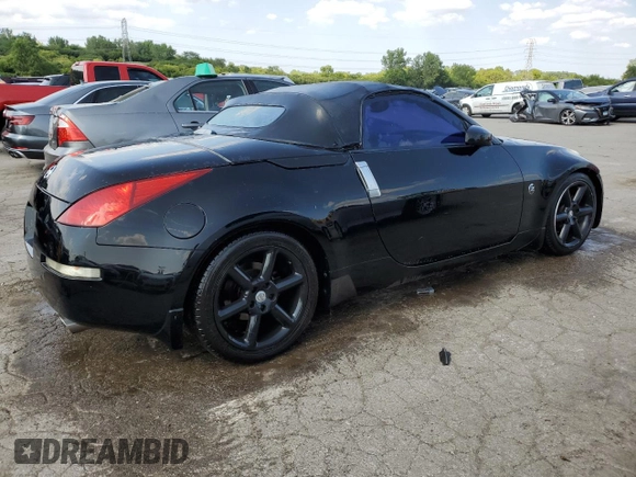 2004 Nissan 350Z Enthusiast with VIN JN1AZ36D44T110210, listed as a Copart auction lot 63060574 with 87,592 mi miles and Salvage Title. Bid and sale history available at carsss.com. Image 3.