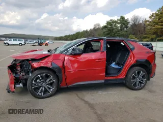 2023 Subaru Solterra Premium z VIN JTMABABA9PA001288, wystawiony jako Copart lot #71237833 z przebiegiem Nie podano mil oraz . Historia ofert i sprzedaży dostępna na DreamBid. Obrazek 1.