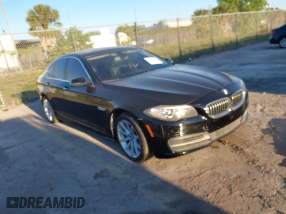 2014 BMW 5 Series 535i with VIN WBA5B1C58ED479424, listed as a IAAI auction lot 41852395 with 147,351 mi miles and . Bid and sale history available at DreamBid. Image 1.
