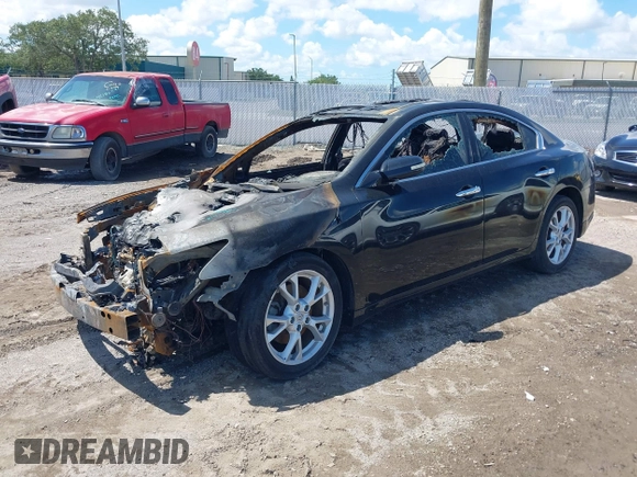 2014 Nissan Maxima S with VIN 1N4AA5AP5EC477030, listed as a IAAI auction lot 42104484 with 116,035 mi miles and . Bid and sale history available at DreamBid. Image 17.