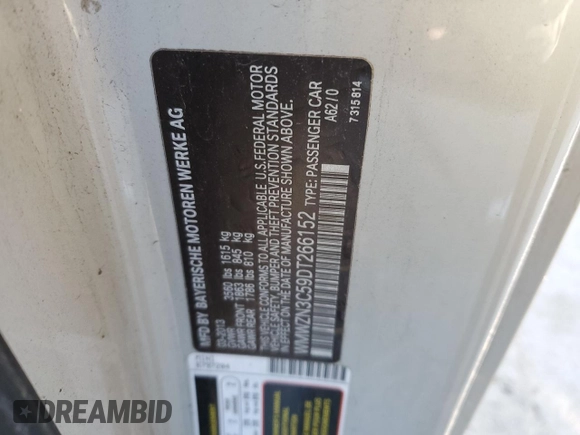 2013 MINI Convertible z VIN WMWZN3C59DT266152, wystawiony jako Copart lot #83379704 z przebiegiem 88 272 mil mil oraz Szkoda całkowita • Salvage title. Historia ofert i sprzedaży dostępna na DreamBid. Obrazek 12.