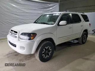 2006 Toyota Sequoia SR5 with VIN 5TDBT44A56S273614, listed as a Copart auction lot 49497385 with 197,295 mi miles and Salvage Title. Bid and sale history available at DreamBid. Image 1.