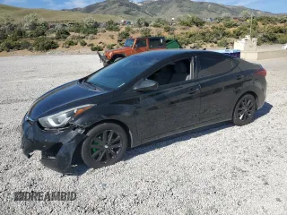 2015 Hyundai Elantra SE with VIN 5NPDH4AE9FH583093, listed as a Copart auction lot 57913645 with 159,619 mi miles and Salvage title. Bid and sale history available at DreamBid. Image 1.