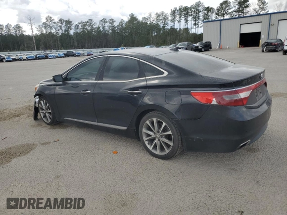 2017 Hyundai Azera with VIN KMHFG4JG6HA591509, listed as a Copart auction lot 47174805 with 130,670 mi miles and Salvage Title. Bid and sale history available at carsss.com. Image 2.