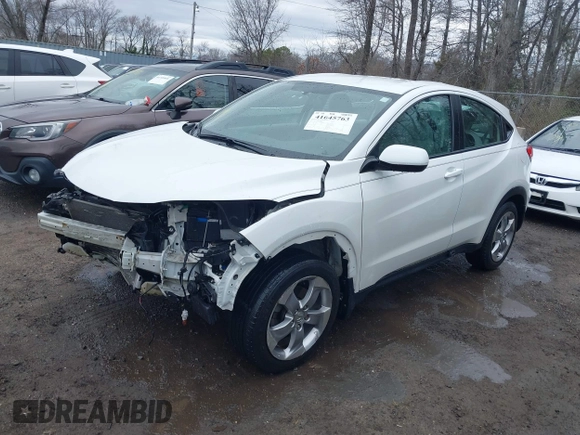 2017 Honda HR-V LX with VIN 3CZRU6H37HM723800, listed as a IAAI auction lot 41645763 with 53,574 mi miles and . Bid and sale history available at DreamBid. Image 18.