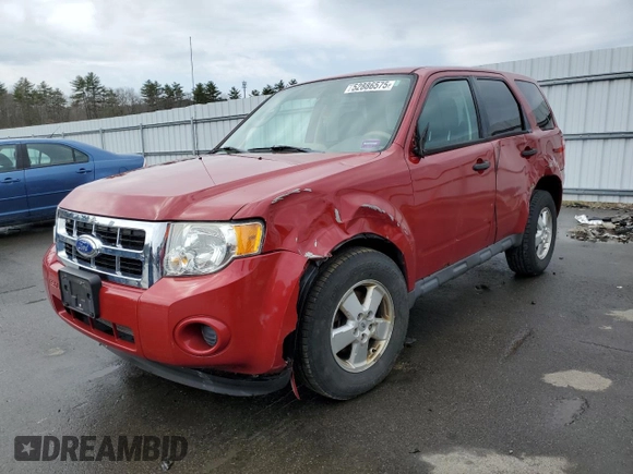 2011 Ford Escape XLS with VIN 1FMCU9C75BKC31381, listed as a Copart auction lot 52886575 with 128,640 mi miles and Salvage title. Bid and sale history available at DreamBid. Image 1.