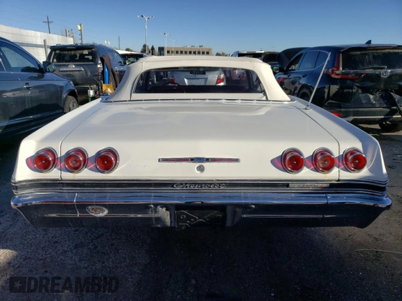 1965 Chevrolet Impala with VIN 166675T165950, listed as a Copart auction lot 82864494 with 91,223 mi miles and Non repairable. Bid and sale history available at DreamBid. Image 6.