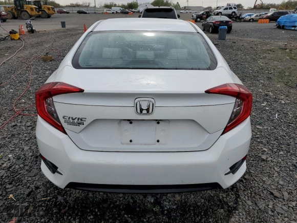 2018 Honda Civic LX with VIN 2HGFC2F55JH597340, listed as a Copart auction lot 53557495 with 8,232 mi miles and Salvage Title. Bid and sale history available at DreamBid. Image 6.