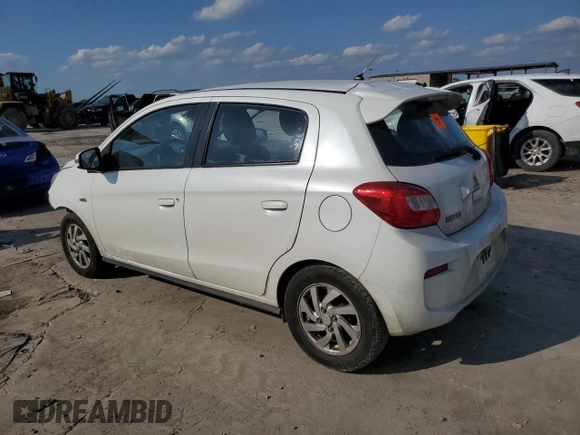 2017 Mitsubishi Mirage SE z VIN ML32A4HJ4HH005082, wystawiony jako Copart lot #56190445 z przebiegiem 114 177 mil mil oraz Szkoda całkowita • Salvage title. Historia ofert i sprzedaży dostępna na DreamBid. Obrazek 2.