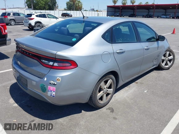 2015 Dodge Dart SXT with VIN 1C3CDFBB8FD320238, listed as a IAAI auction lot 42625266 with 190,738 mi miles and . Bid and sale history available at DreamBid. Image 4.
