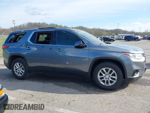 2018 Chevrolet Traverse LT Cloth with VIN 1GNERGKW9JJ216082, listed as a IAAI auction lot 41880608 with 130,084 mi miles and . Bid and sale history available at DreamBid. Image 13.