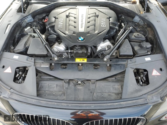 2012 BMW 7 Series with VIN WBAKX8C52CC198431, listed as a Copart auction lot 75295664 with 72,818 mi miles and Clean title. Bid and sale history available at DreamBid. Image 11.