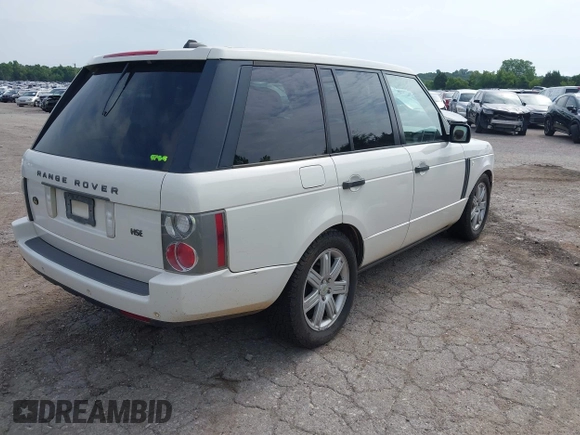 2008 Land Rover Range Rover HSE with VIN SALMF15488A279729, listed as a IAAI auction lot 42630594 with Not provided miles and . Bid and sale history available at DreamBid. Image 4.