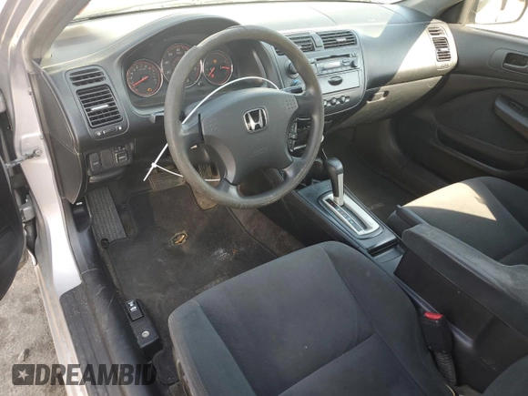 2004 Honda Civic LX with VIN 1HGEM22554L004730, listed as a Copart auction lot 48778575 with 253,548 mi miles and Salvage Title. Bid and sale history available at DreamBid. Image 8.