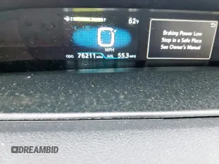 2021 Toyota Prius L Eco with VIN JTDKAMFU1M3142014, listed as a Copart auction lot 55038365 with 76,211 mi miles and Salvage title. Bid and sale history available at DreamBid. Image 9.
