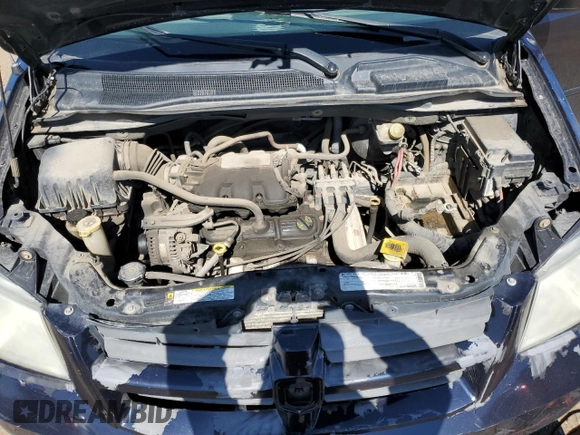 2010 Dodge Grand Caravan SE with VIN 2D4RN4DE7AR187172, listed as a Copart auction lot 55253025 with 360,076 mi miles and Salvage Title. Bid and sale history available at DreamBid. Image 12.