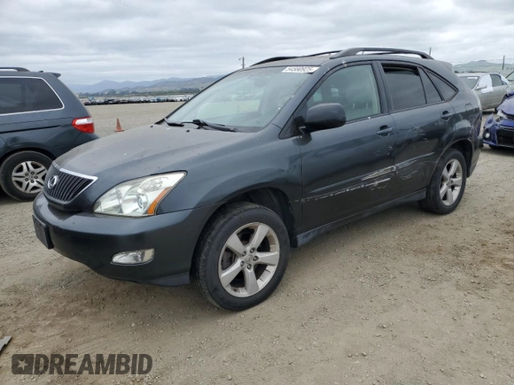 2004 Lexus RX with VIN JTJGA31U040006902, listed as a Copart auction lot 54580925 with 157,009 mi miles and Salvage Title. Bid and sale history available at carsss.com. Image 1.