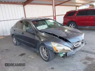 2003 Honda Accord LX z VIN JHMCM56363C056803, wystawiony jako IAAI lot #42294089 z przebiegiem 198 644 mil mil oraz . Historia ofert i sprzedaży dostępna na DreamBid. Obrazek 1.