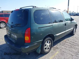 2000 Nissan Quest GXE z VIN 4N2XN11T8YD805874, wystawiony jako IAAI lot #41940081 z przebiegiem 206 269 mil mil oraz . Historia ofert i sprzedaży dostępna na DreamBid. Obrazek 4.